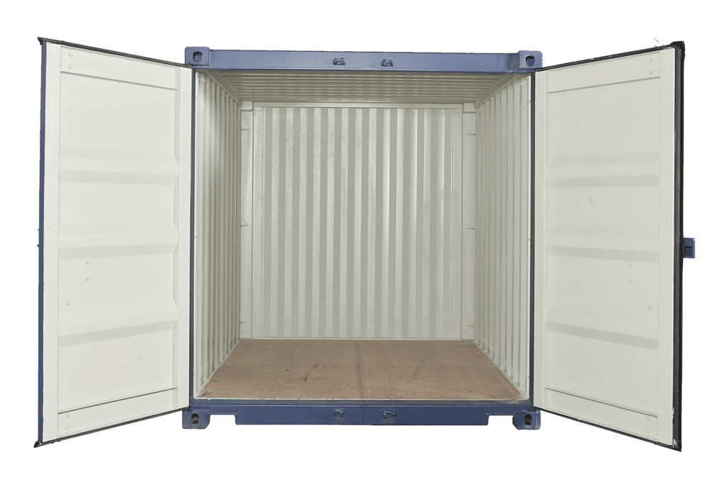 10ft Garston Storage Unit Doors Open